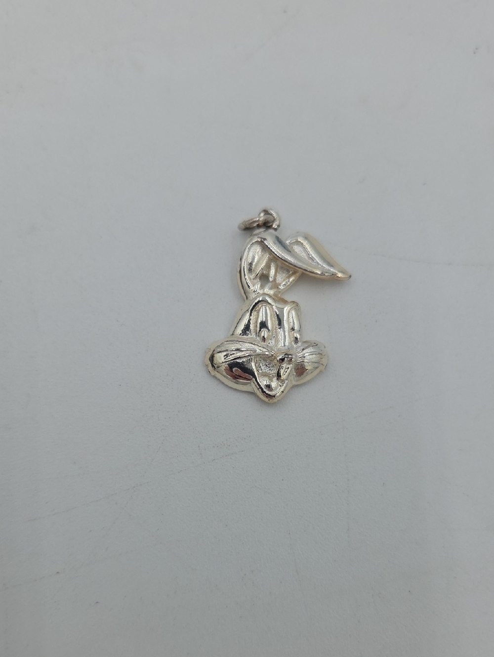 Sterling Silver Bunny Pendant Charm